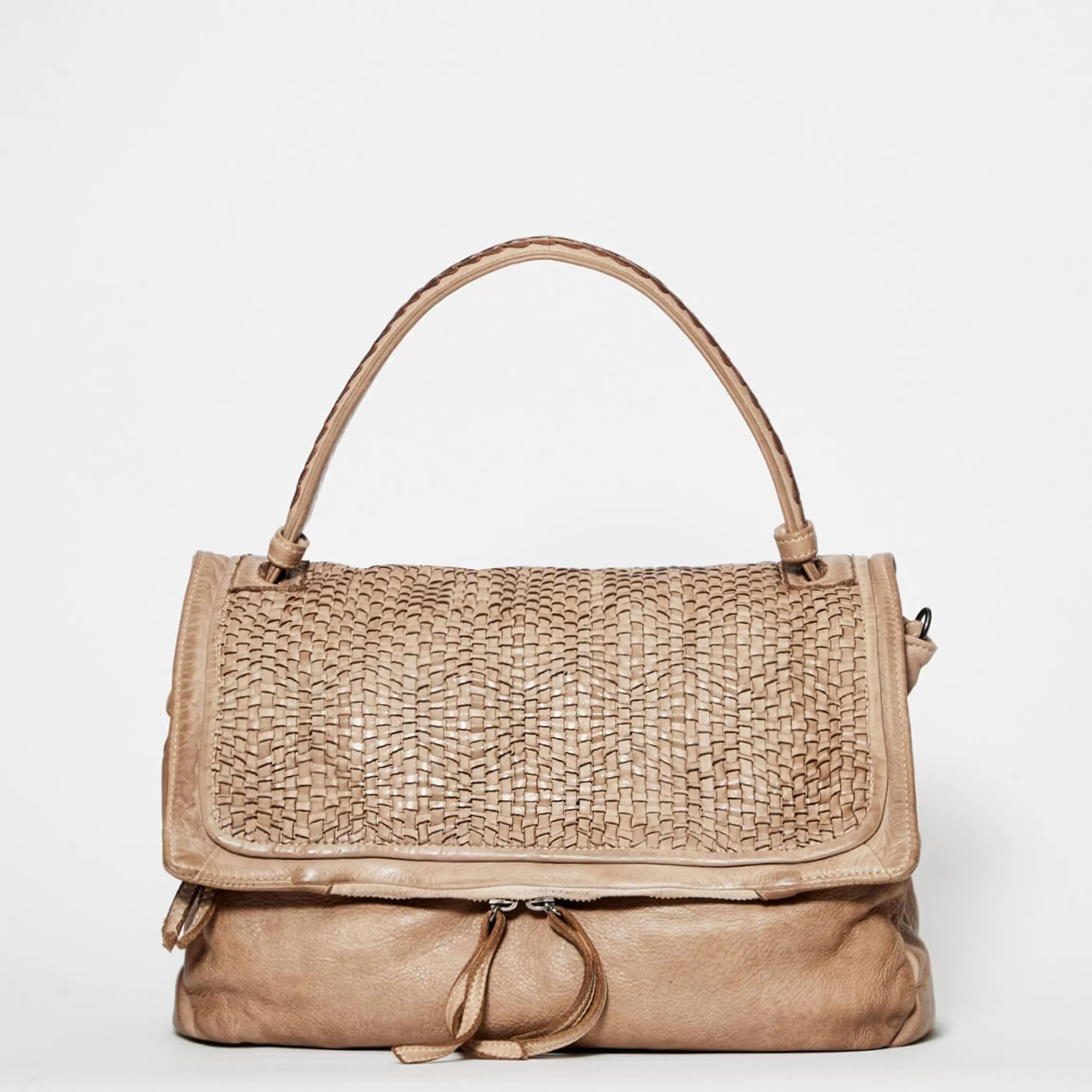 Reptile's House Basket-Handtasche Walnusse*Damen Taschen