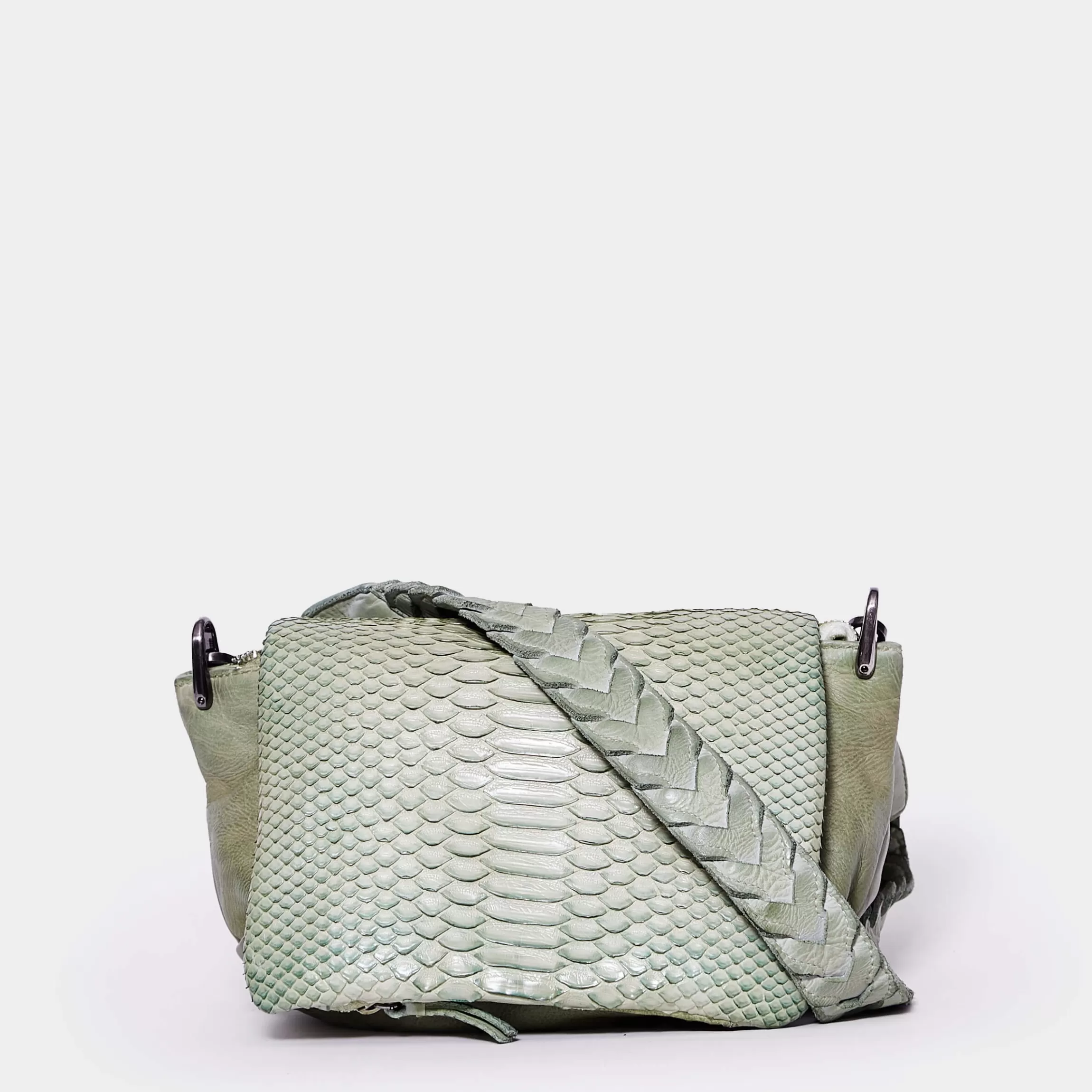 Reptile's House Kiki-Clutch Green*Damen Taschen