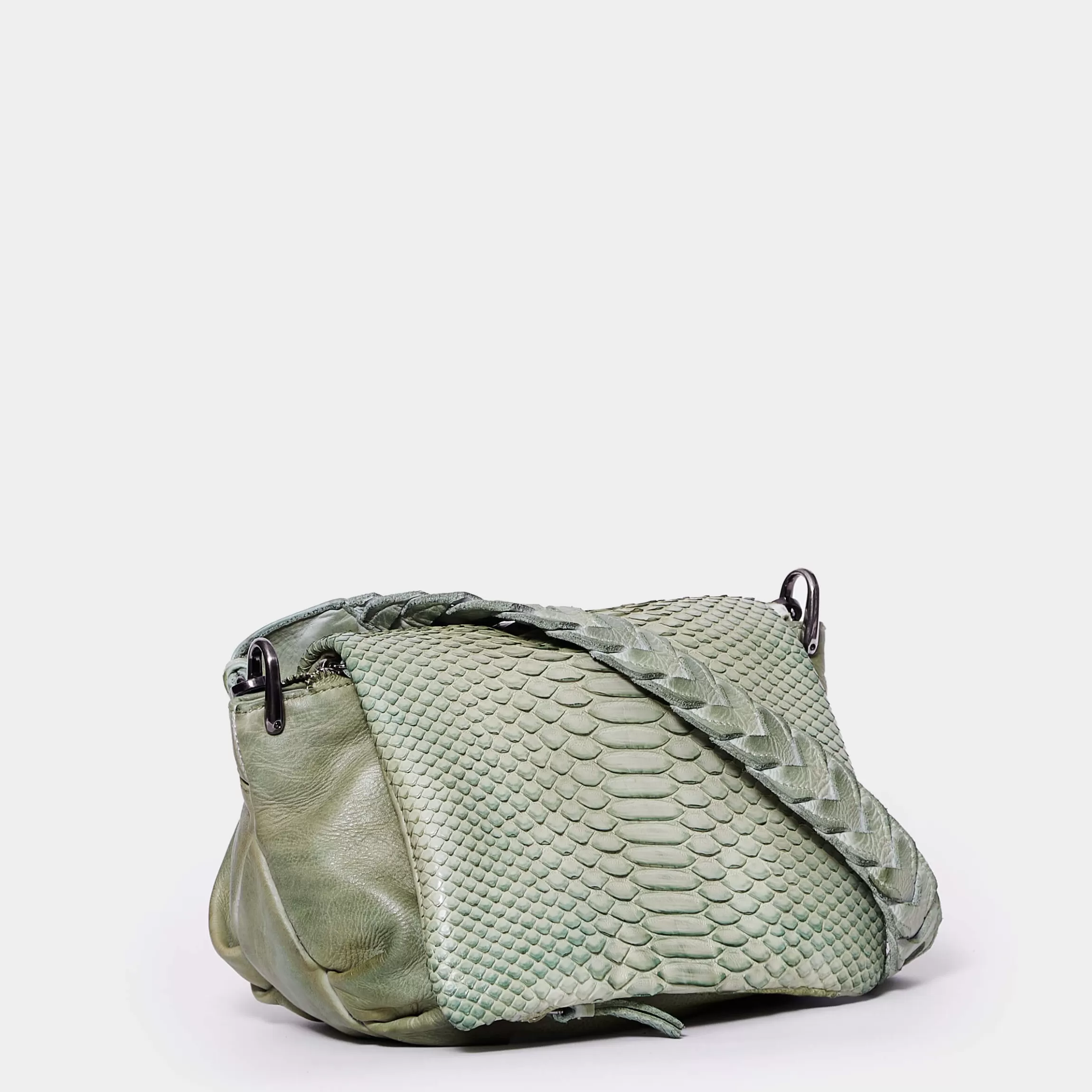 Reptile's House Kiki-Clutch Green*Damen Taschen