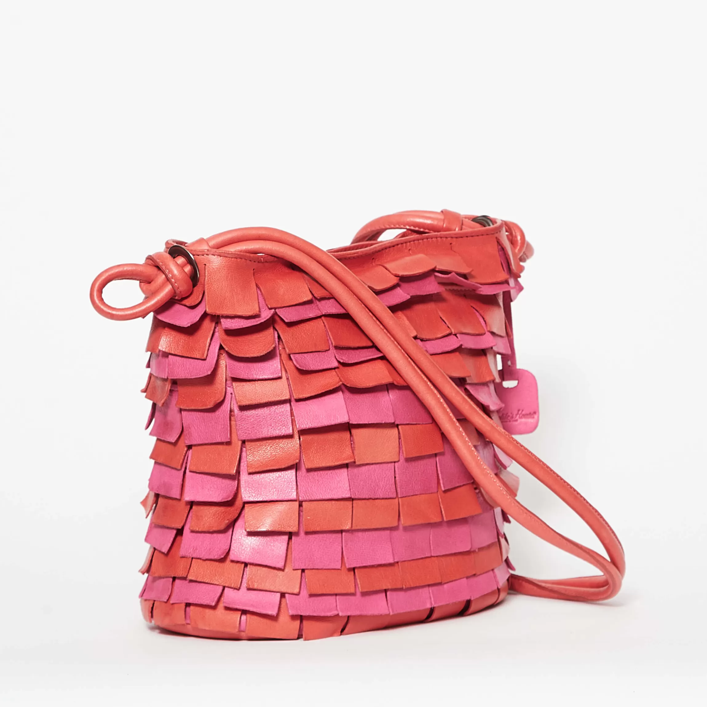 Reptile's House Peacock-Mehrfarbige Beuteltasche In Fuchsia*Damen Taschen