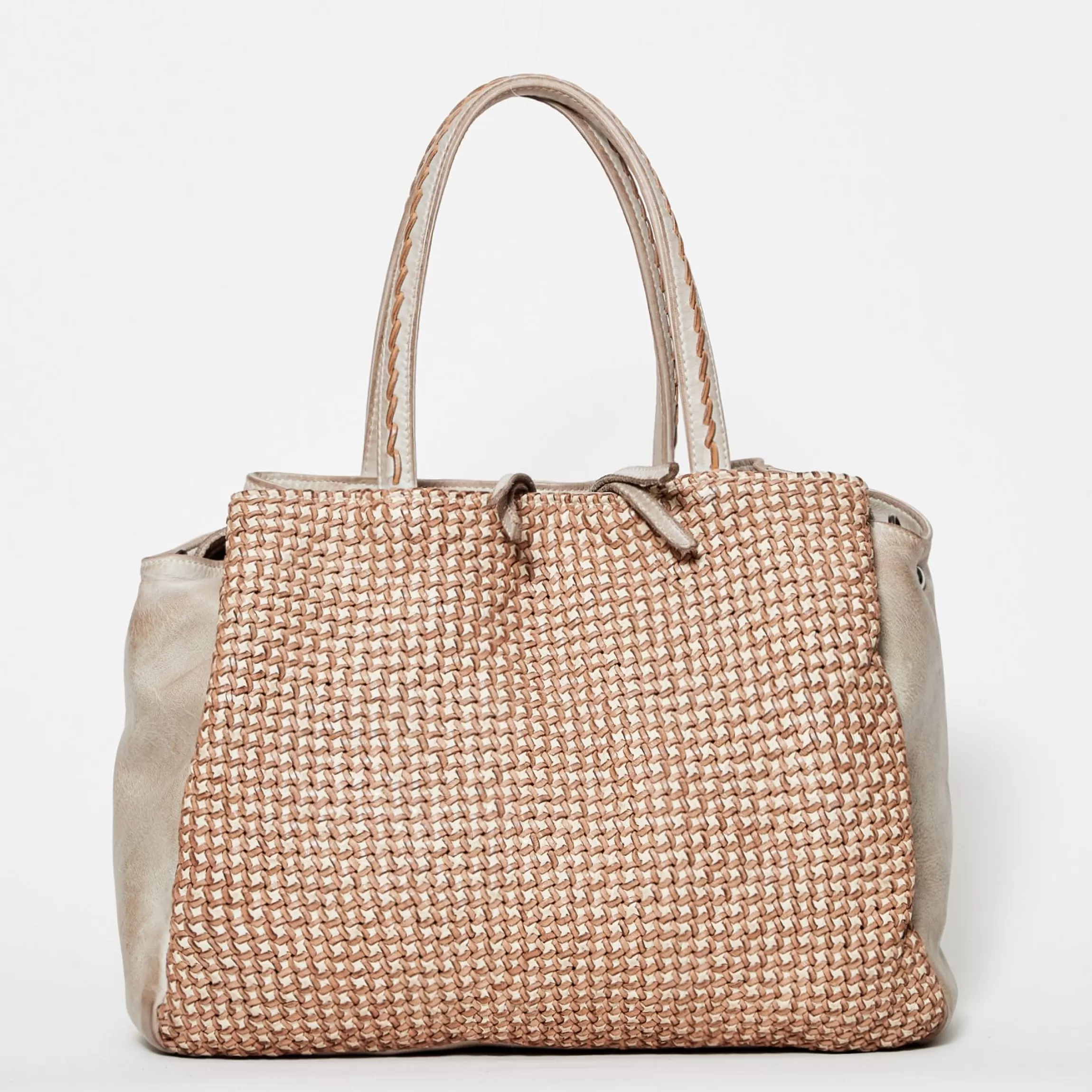 Reptile's House Star-Handtasche Creme*Damen Taschen