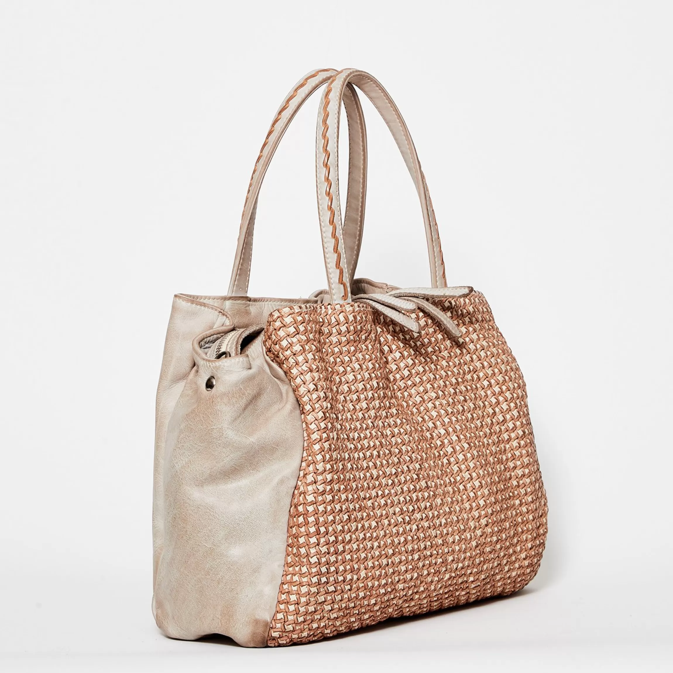 Reptile's House Star-Handtasche Creme*Damen Taschen